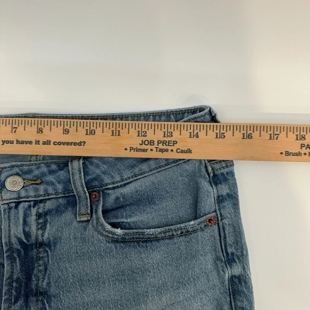 Old Navy Jeans Womens 8‎ Blue High Rise OG Straight Leg Secret Smooth Pockets